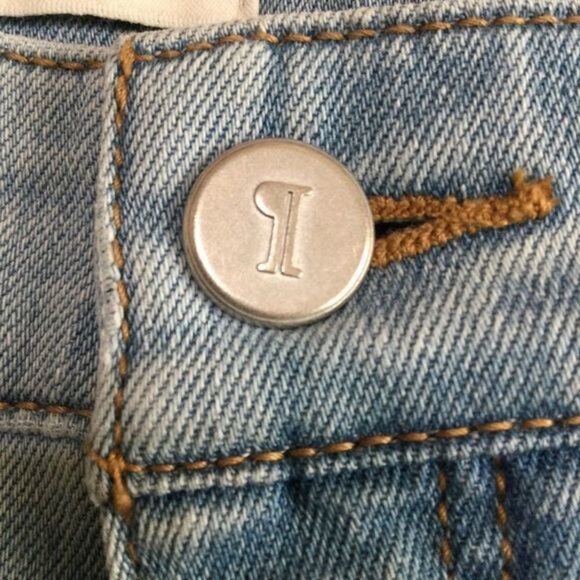 Pilcro The Letterpress Distressed Denim Shorts‎ Size 25 - Picture 5 of 10